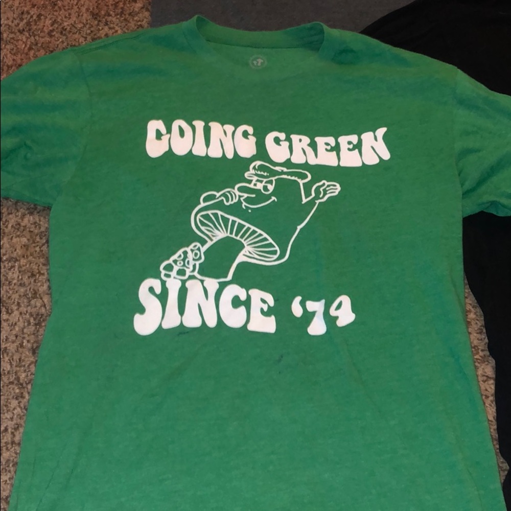 Mellow Mushroom Employee shirts